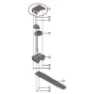 Shimano Obere Abdeckung Batterie E-6000 Axa, Black
