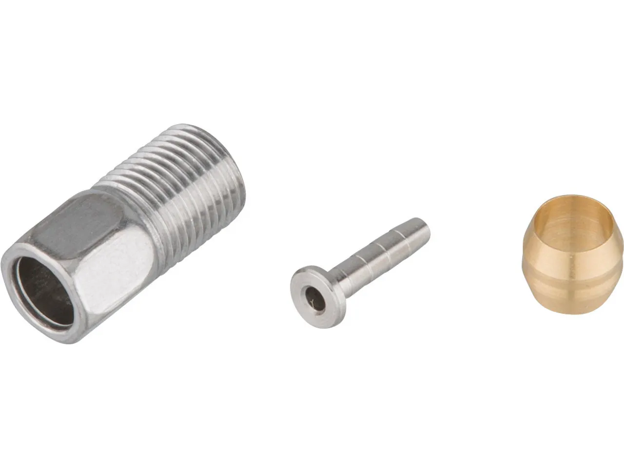 Shimano Olive + Insertpin + Verbindungsschraube f. Bremsleitung SM-BH90-JK-SS, One_size Shimano Olive + Insertpin + Verbindungsschraube f. Bremsleitung SM-BH90-JK-SS, One_size