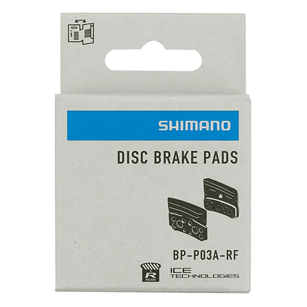 Shimano P03a Harz-scheibenbremsbeläge, Grey, One Size Shimano P03a Harz-scheibenbremsbeläge, Grey, One Size
