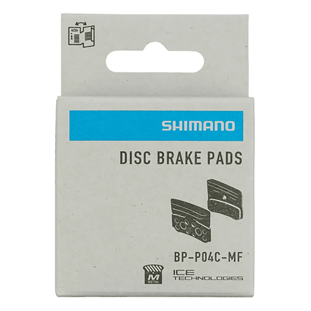 Shimano P04c Scheibenbremsbeläge, Grey, One Size