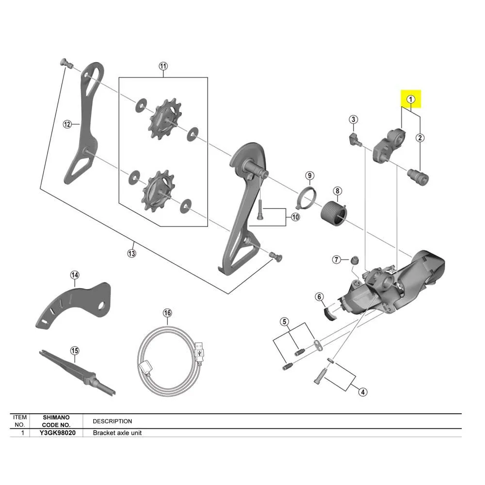 Shimano Rd-r9250 Schaltaugen-set Shimano Rd-r9250 Schaltaugen-set