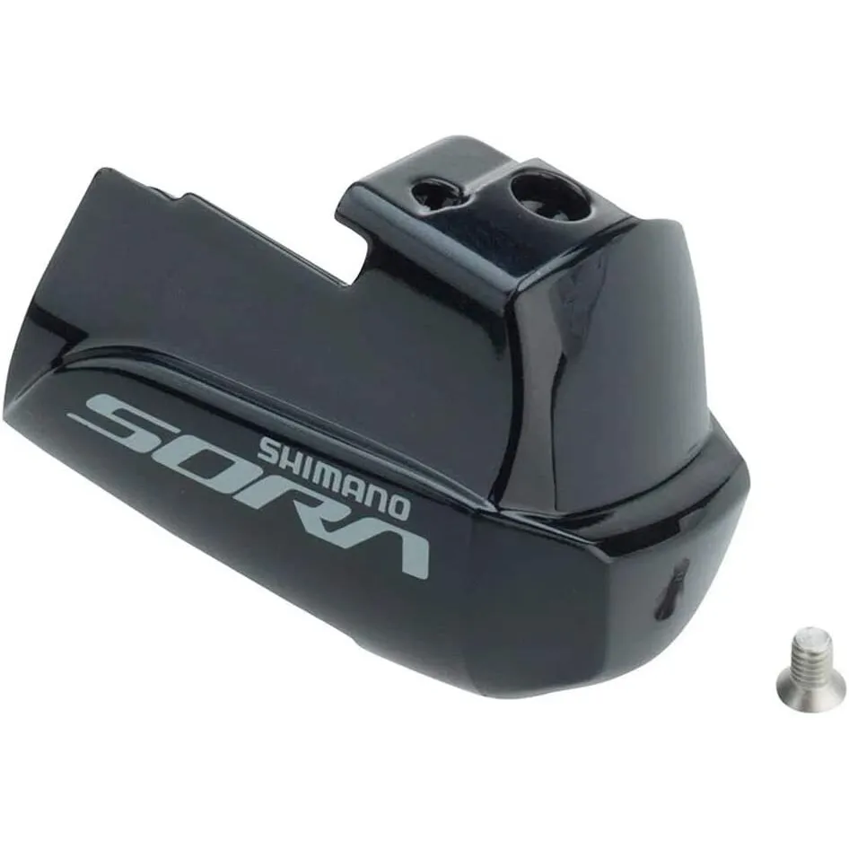 Shimano Rechte Fronthaube und Befestigungsschrauben ST-R3000 Unisex, schwarz, TU