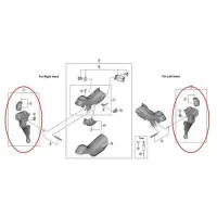 Shimano Rechter Hebel R9100