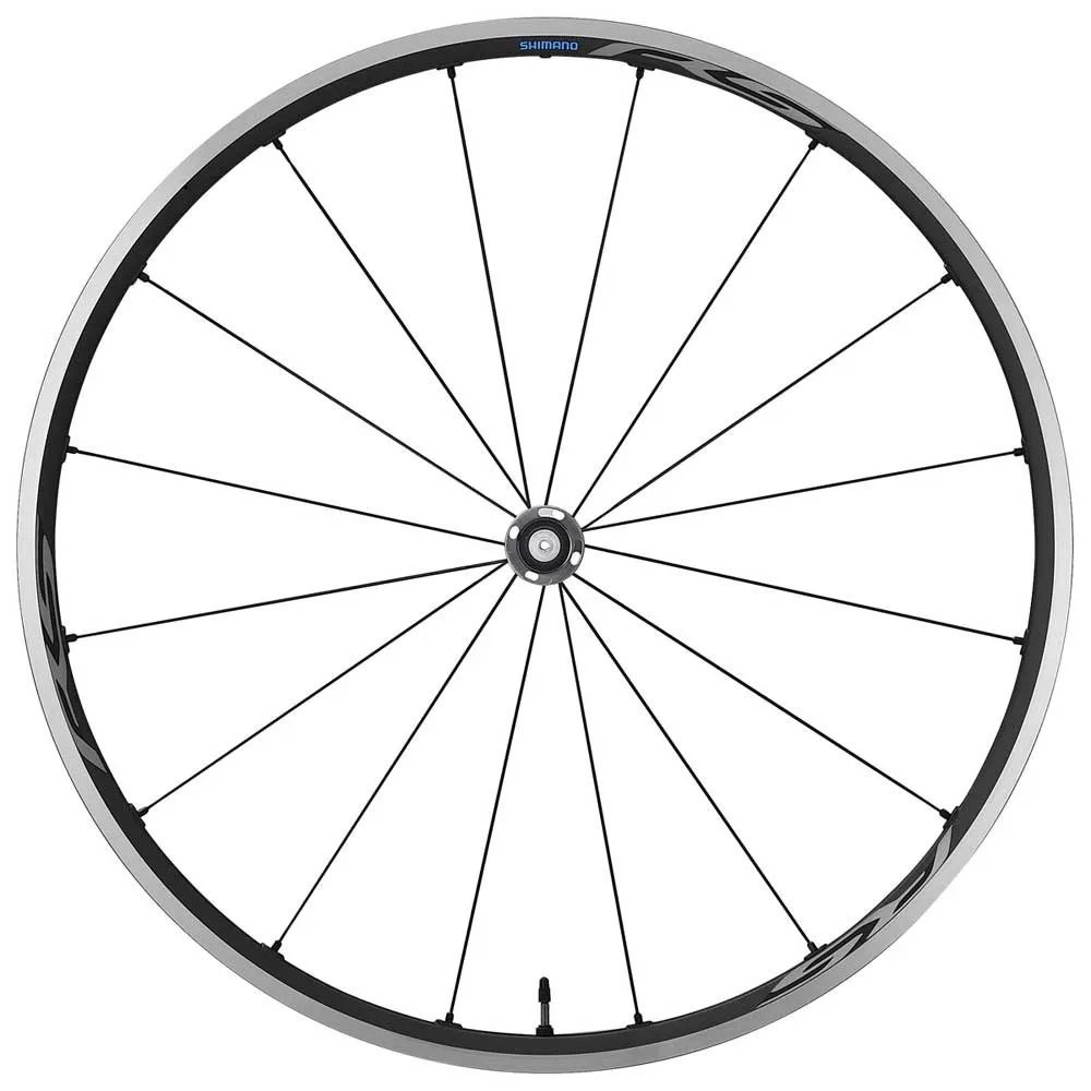 Shimano Rs500 C24 Tubeless Rennrad-vorderrad, Black, 9 x 100mm