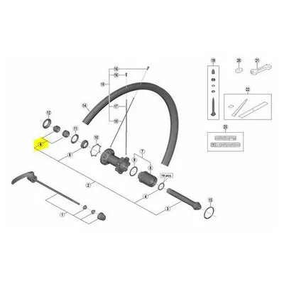 Shimano Rs700 C30 Hinterradnabenkonus, One size Shimano Rs700 C30 Hinterradnabenkonus, One size