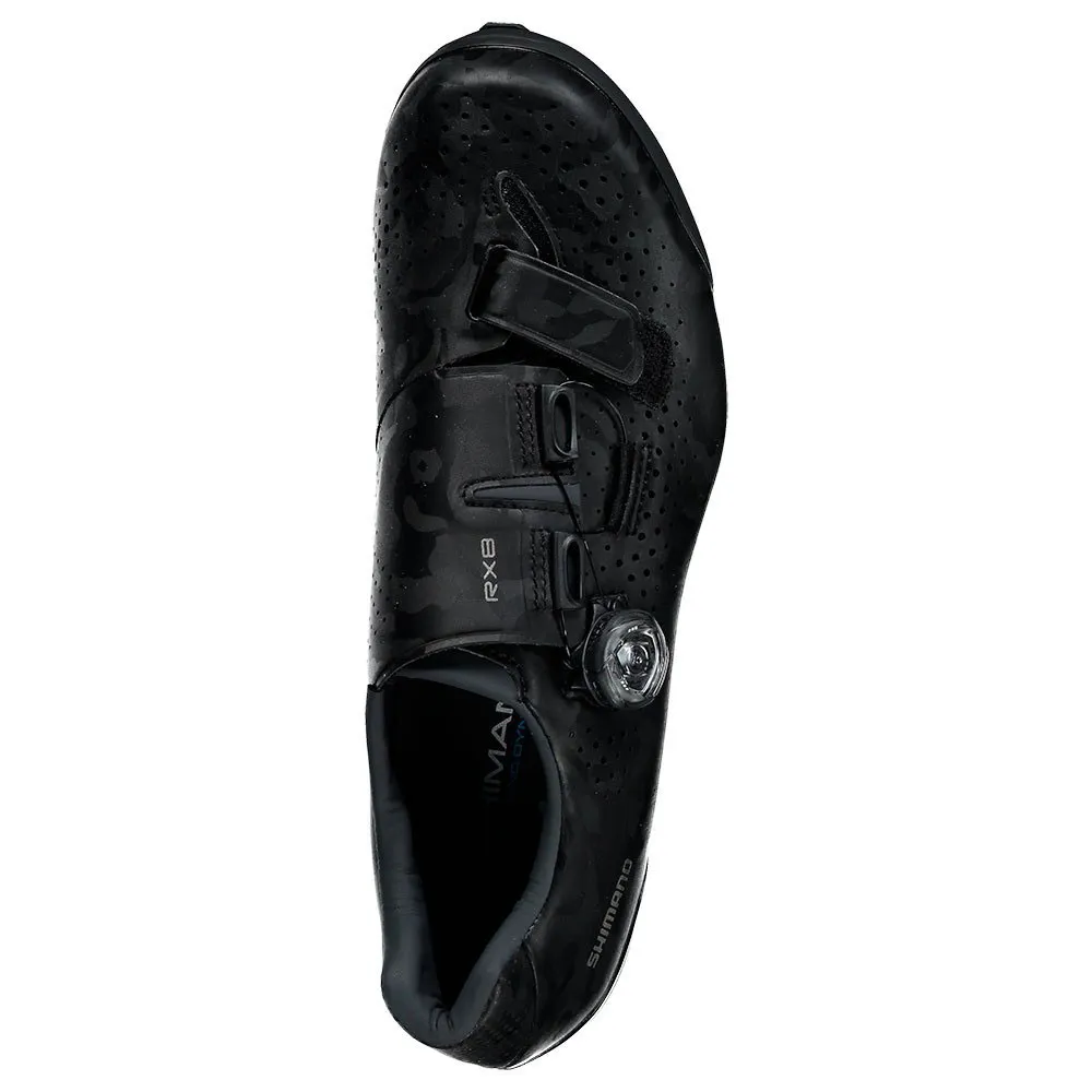 Shimano Rx8 Gravelschuhe, Black Shimano Rx8 Gravelschuhe, Black