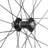 Shimano Rx880 700c Tubeless Disc Gravel-vorderrad, Black, 12 x 142mm