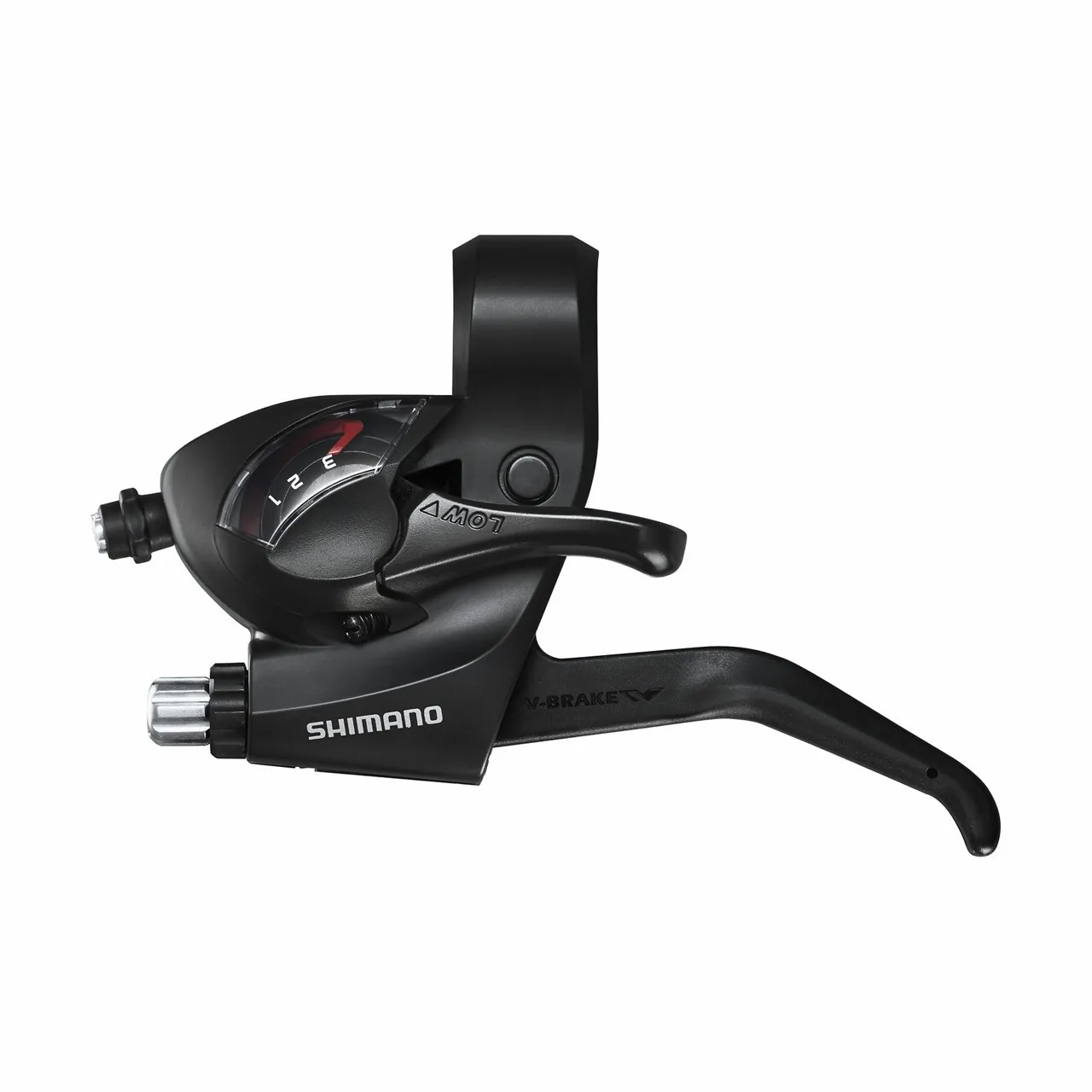 Shimano Schalt- und Bremshebel (für flachen Lenker) 3v ST-EF41-L Ez Fire Plus Unisex, schwarz, 1800mm Shimano Schalt- und Bremshebel (für flachen Lenker) 3v ST-EF41-L Ez Fire Plus Unisex, schwarz, 1800mm