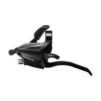 Shimano Schalt- und Bremshebel (für flachen Lenker) 3v ST-EF500-L4A Ez Fire Plus Unisex