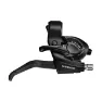 Shimano Schalt- und Hinterradbremshebel 7v ST-EF41 Unisex, schwarz, 2050mm