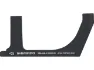 Shimano Scheibenbremsadapter für 160 mm Scheibe, Schwarz, VR FM auf PM