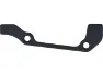 Shimano Scheibenbremsadapter für 180 mm Scheibe, Schwarz, VR IS auf PM
