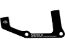 Shimano Scheibenbremsadapter für 203 mm Scheibe, Schwarz, HR IS auf PM