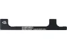 Shimano Scheibenbremsadapter für 203 mm Scheibe, Schwarz, PM 6" auf PM +43mm