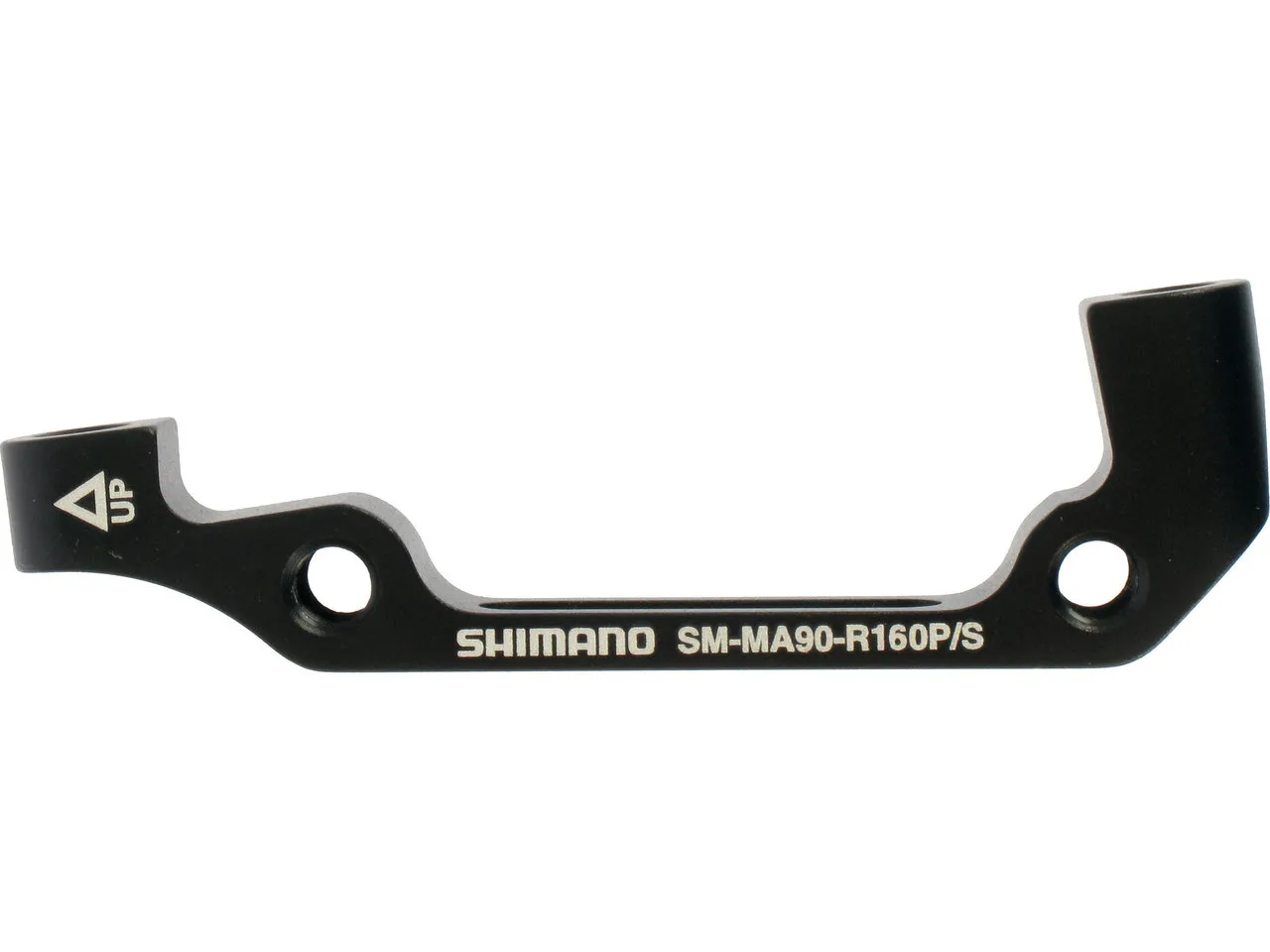 Shimano Scheibenbremsadapter XTR, XT für 160 mm Scheibe, Schwarz, HR IS auf PM Shimano Scheibenbremsadapter XTR, XT für 160 mm Scheibe, Schwarz, HR IS auf PM
