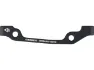 Shimano Scheibenbremsadapter XTR, XT für 160 mm Scheibe, Schwarz, VR IS auf PM