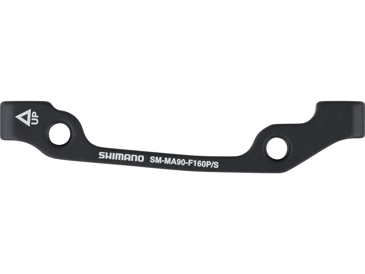 Shimano Scheibenbremsadapter XTR, XT für 160 mm Scheibe, Schwarz, VR IS auf PM Shimano Scheibenbremsadapter XTR, XT für 160 mm Scheibe, Schwarz, VR IS auf PM
