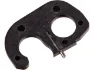 Shimano Sicherungsplatte für Dura-Ace / Ultegra / 105 / XTR Kurbeln, Schwarz, one_size