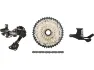 Shimano SLX 1x11-fach Upgrade-Kit, Schwarz, I-Spec II / 11-46