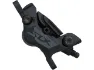 Shimano SLX Bremssattel BR-M7120 mit Resinbelag, Schwarz, VR / HR Postmount 6"