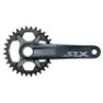Shimano Slx Fc-m7130-1 Rechte Kurbel, Black, 170mm