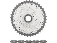 Shimano SLX Kassette CS-M7000-11 + Kette CN-HG601 11-fach Verschleißset Shimano SLX Kassette CS-M7000-11 + Kette CN-HG601 11-fach Verschleißset