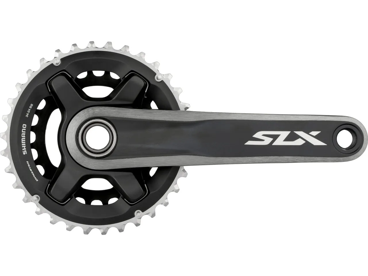 Shimano SLX Kurbelgarnitur FC-M7000-11-B2 Hollowtech II, Schwarz, 175.0mm 26-36 Shimano SLX Kurbelgarnitur FC-M7000-11-B2 Hollowtech II, Schwarz, 175.0mm 26-36