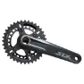 Shimano Slx M7120 Boost 55 Mm Kurbelgarnitur, Black, 175mm, 36-26t