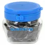 Shimano Sp-40 Verschlossene Kunststoffkappe 200 Einheiten, Black, 6mm
