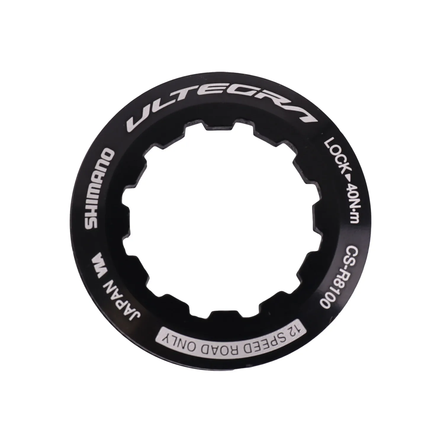 Shimano Sperrring und Unterlegscheibe CS-R8100 Unisex, schwarz, TU