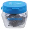 Shimano St-9000 Kunststoffkappe 100 Einheiten, Black, One Size