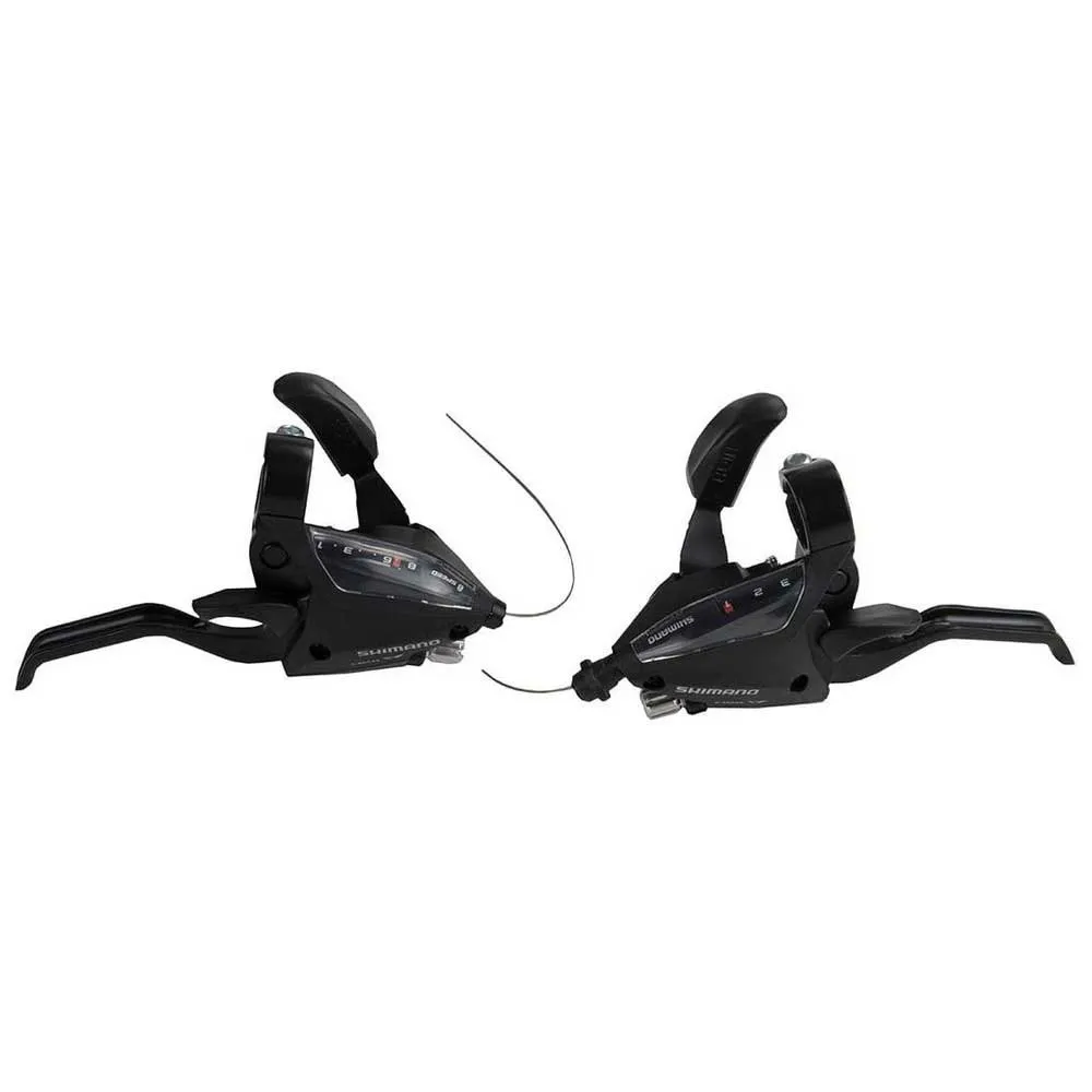 Shimano St-ef500 3x8s Schalthebel-set, Black, One Size Shimano St-ef500 3x8s Schalthebel-set, Black, One Size
