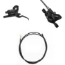 Shimano St-ef515-l 2s 1800 Mm Br-mt200-f 1000 Mm Bremsbeläge, Black, One Size