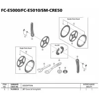 Shimano Steps Cre50 Kettenschutzring Shimano Steps Cre50 Kettenschutzring