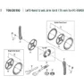Shimano Steps E5000 E-bike Linke Kurbel, Silver, 170mm