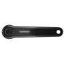 Shimano Steps E6100 E-bike Rechte Kurbel, Black, 170mm