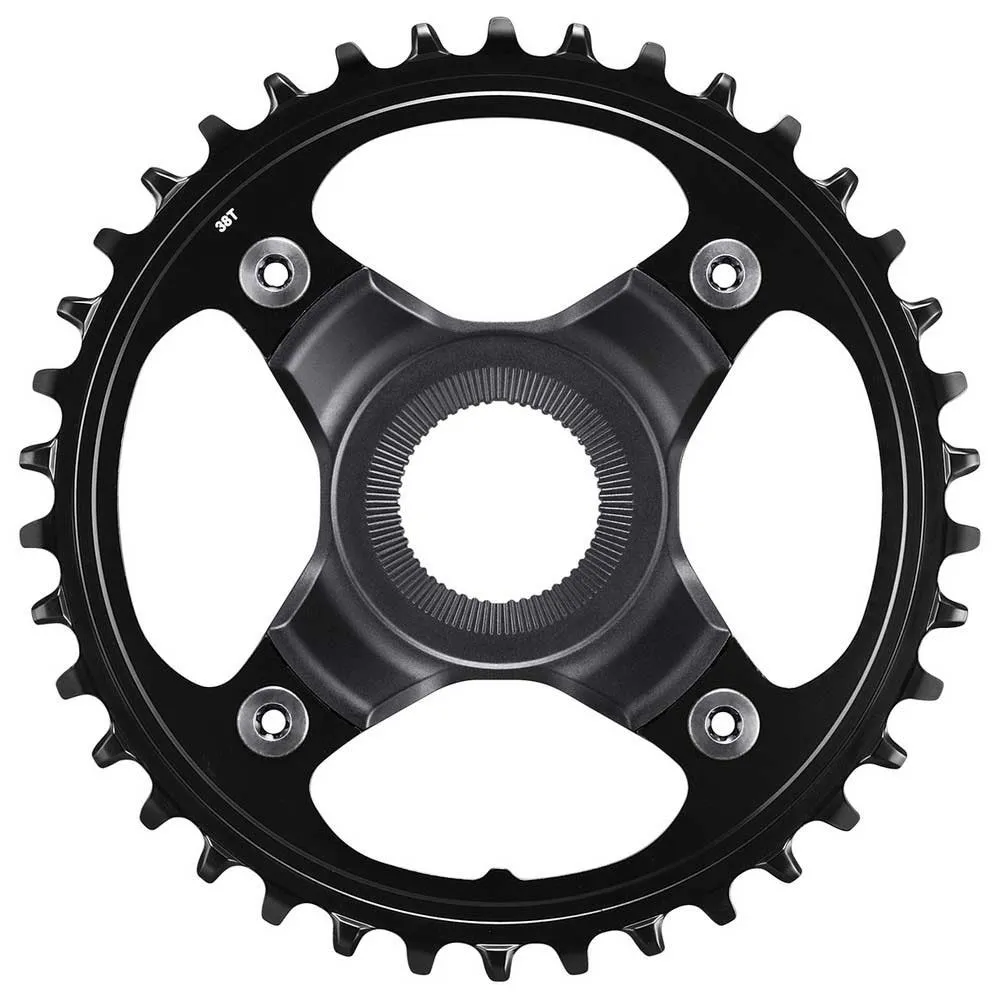 Shimano Steps E8000 Cre80 50 Mm With Double Chain Guard E-bike Kettenblatt, Black, 44t Shimano Steps E8000 Cre80 50 Mm With Double Chain Guard E-bike Kettenblatt, Black, 44t
