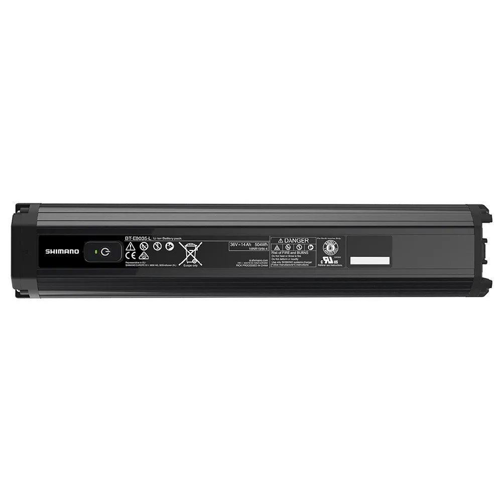 Shimano Steps E8035 504wh Unterrohrbatterie, Black, One Size Shimano Steps E8035 504wh Unterrohrbatterie, Black, One Size