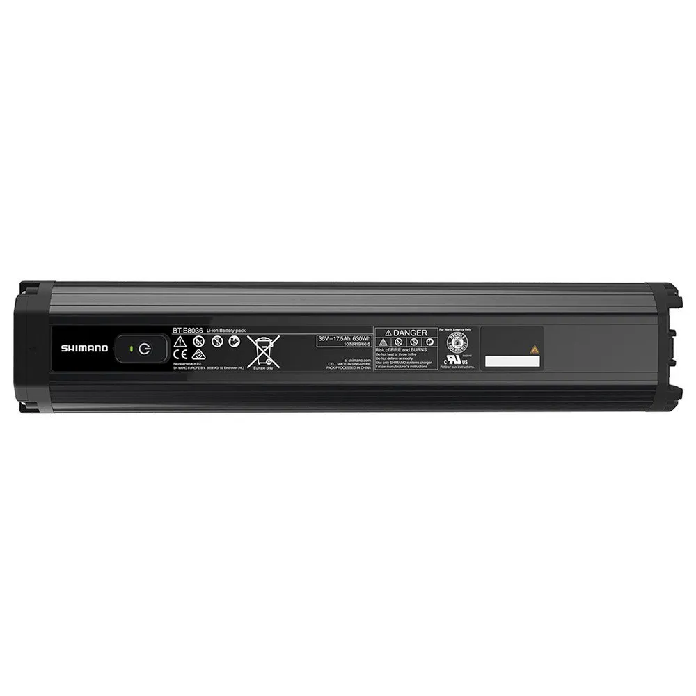 Shimano Steps E8036 630wh 17.5a 36v Batterie, Black, One Size