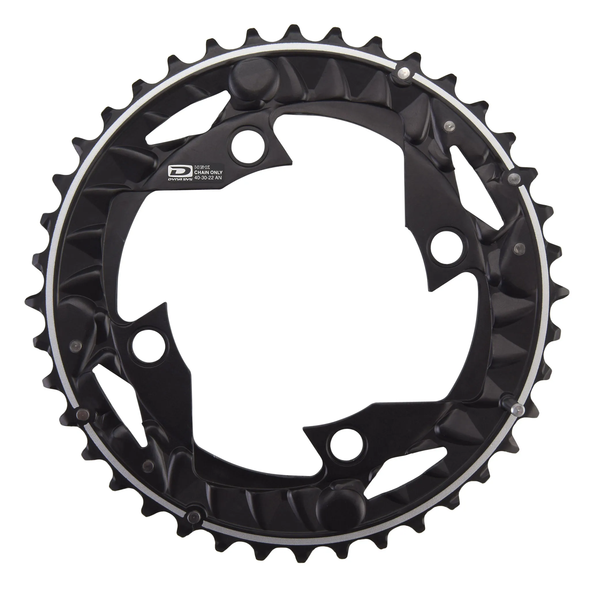 Shimano Tablett Deore C-M622/FC-M612 Unisex, schwarz, 96mm/40t Shimano Tablett Deore C-M622/FC-M612 Unisex, schwarz, 96mm/40t