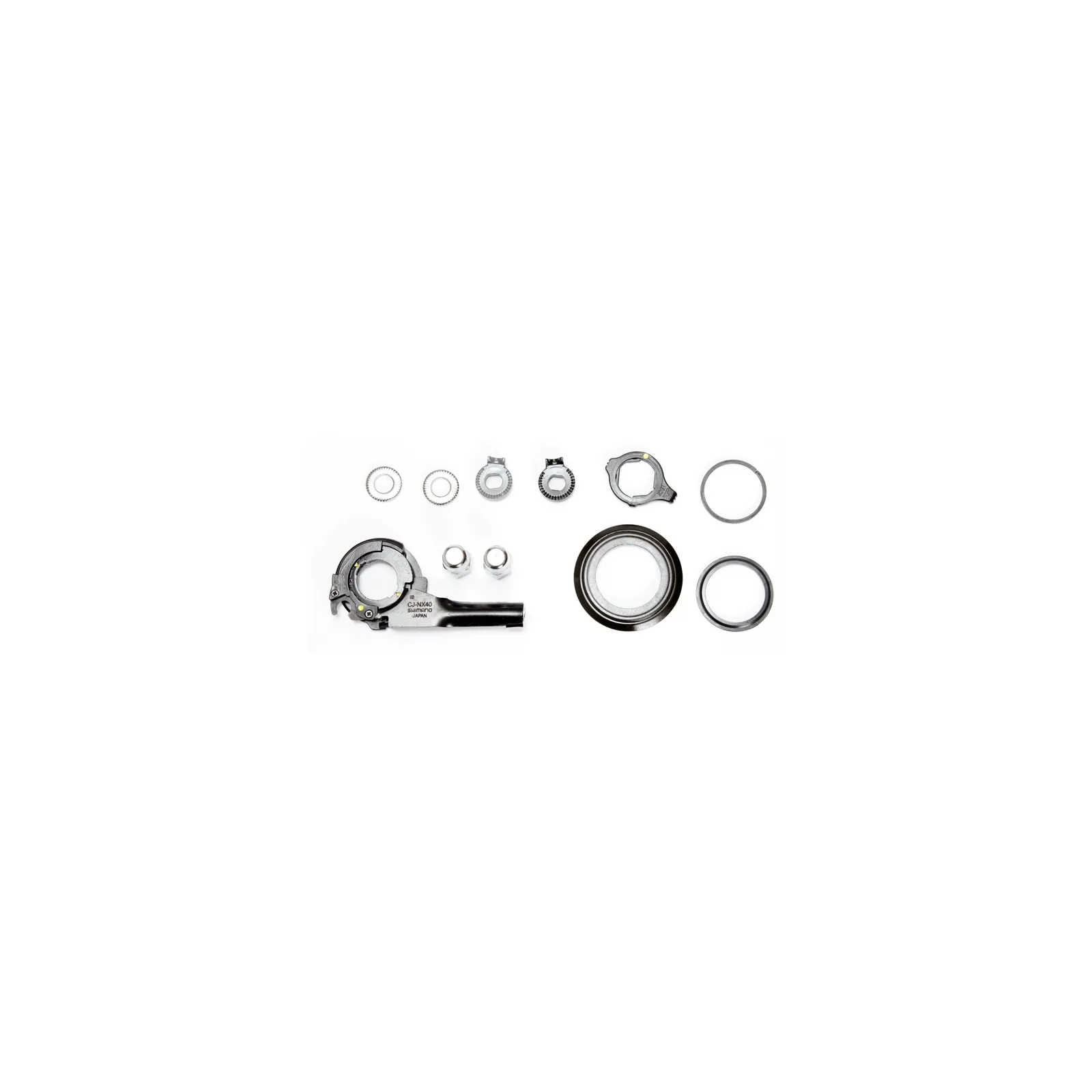 Shimano Teilekit Nabenschaltung für Skandinavien Nexus SM-7R40CJ Unisex, schwarz, 11/8/7/5sp