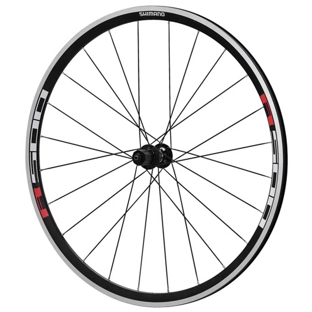 Shimano Tiagra R501a Rennrad-hinterrad, Black / red sticker, 10 x 130mm, Shimano/Sram HG Shimano Tiagra R501a Rennrad-hinterrad, Black / red sticker, 10 x 130mm, Shimano/Sram HG