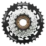 Shimano Tourney Mf-tz510-t Kassette, Silver / black, 7s, 14-34t