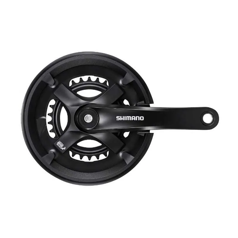 Shimano Ty501 Kurbelgarnitur, Black, 175mm, 46-30t Shimano Ty501 Kurbelgarnitur, Black, 175mm, 46-30t