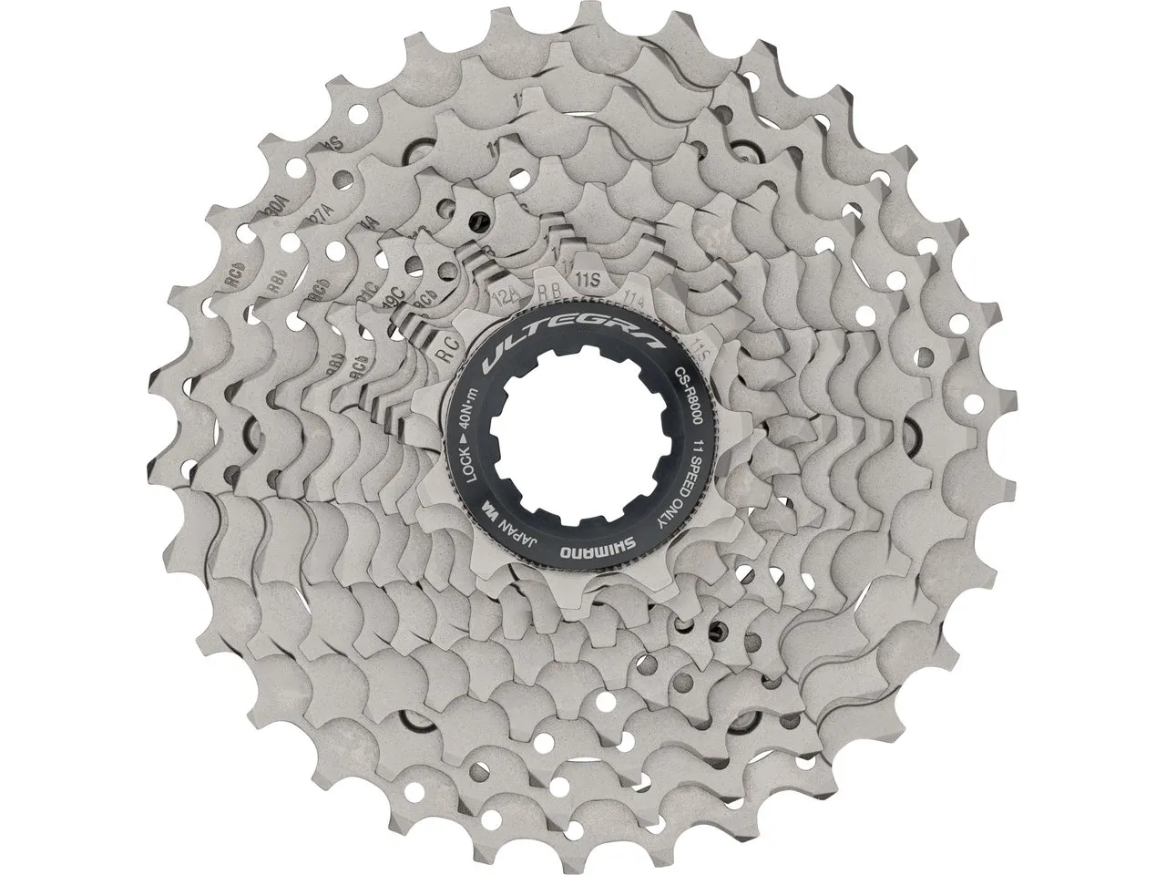 Shimano Ultegra CS-R8000 11-fach Kassette - Werkstattverpackung, Grau Shimano Ultegra CS-R8000 11-fach Kassette - Werkstattverpackung, Grau