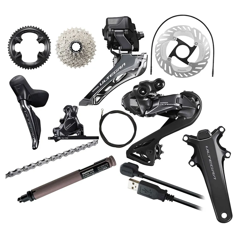 Shimano Ultegra Di2 R8150p Power Meter 2x12s Fahrradkomponentengruppe Shimano Ultegra Di2 R8150p Power Meter 2x12s Fahrradkomponentengruppe