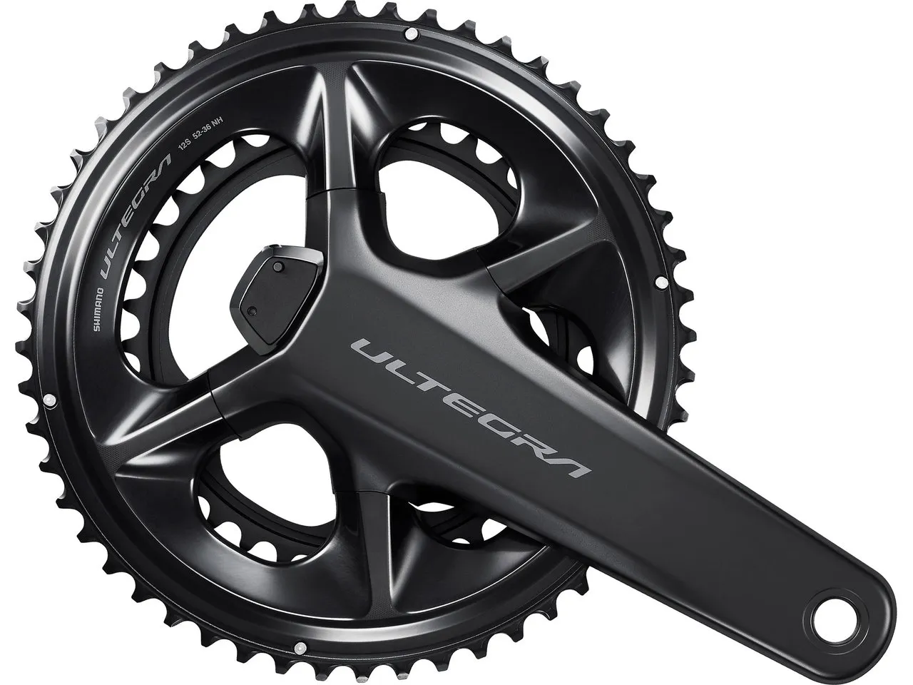 Shimano Ultegra FC-R8100-P Hollowtech II Powermeter Kurbelgarnitur, Schwarz Shimano Ultegra FC-R8100-P Hollowtech II Powermeter Kurbelgarnitur, Schwarz