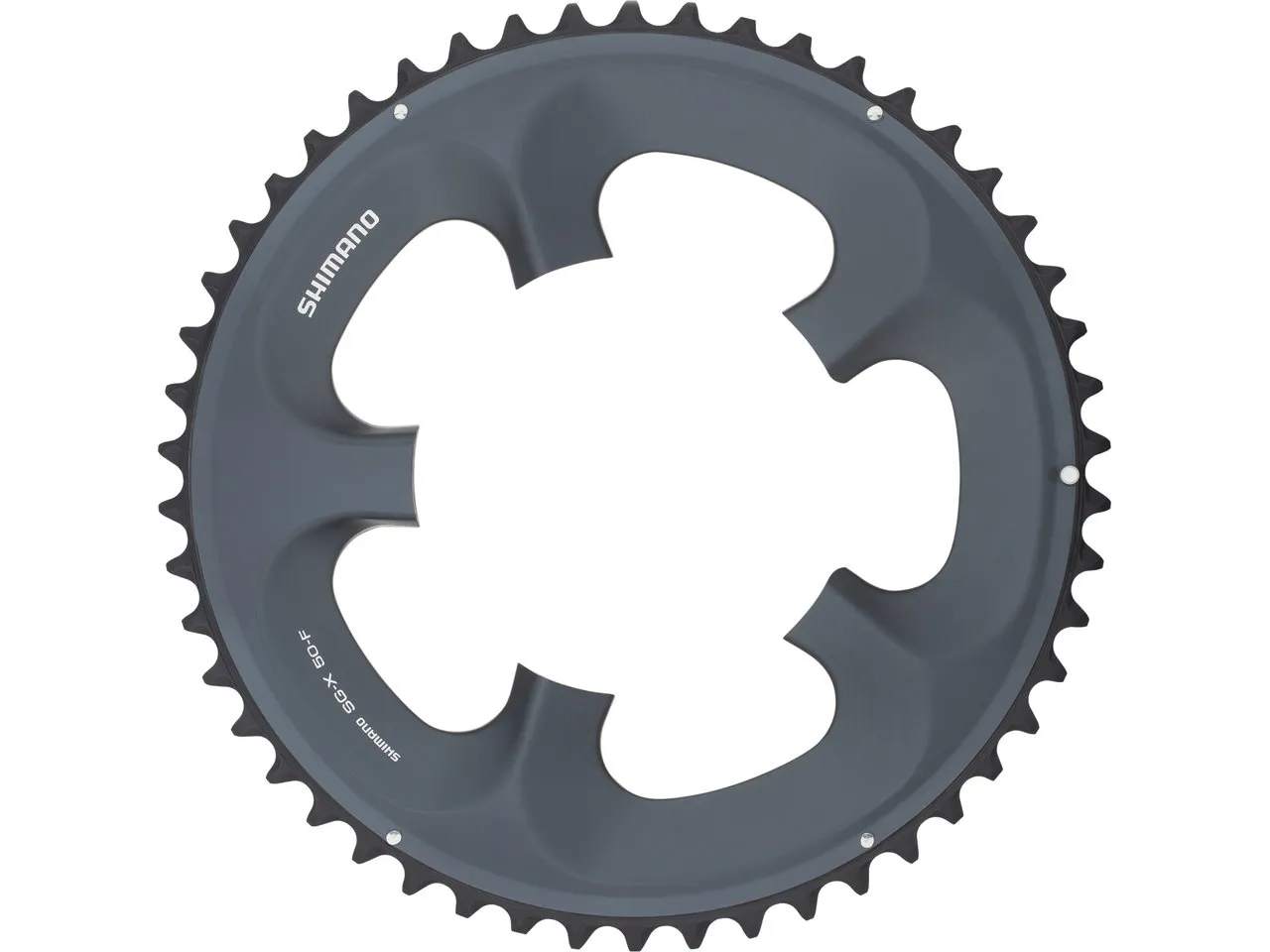 Shimano Ultegra Kettenblatt FC-6750 / FC-6750-G 10-fach, Glossy grey, 50t Shimano Ultegra Kettenblatt FC-6750 / FC-6750-G 10-fach, Glossy grey, 50t