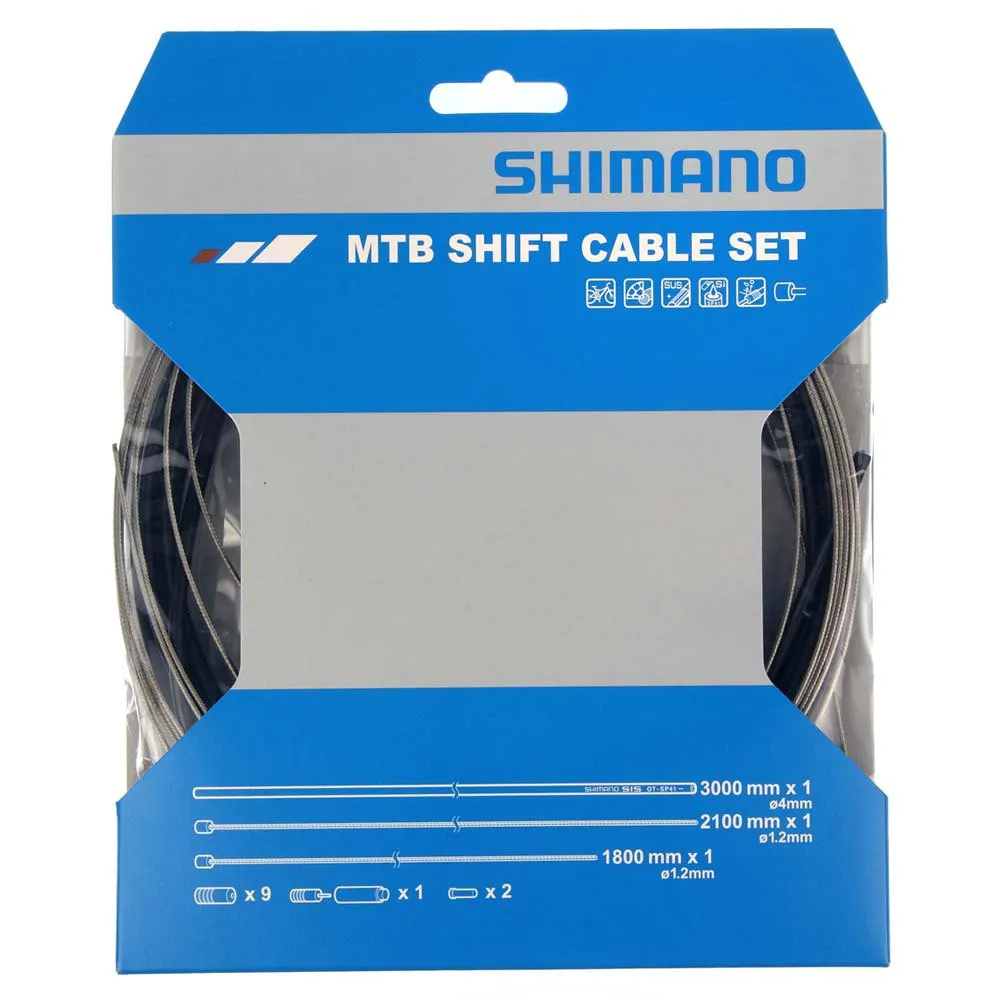 Shimano Ultimate Cable Kit Schaltzug, Black, 1.2 x 2100mm Shimano Ultimate Cable Kit Schaltzug, Black, 1.2 x 2100mm