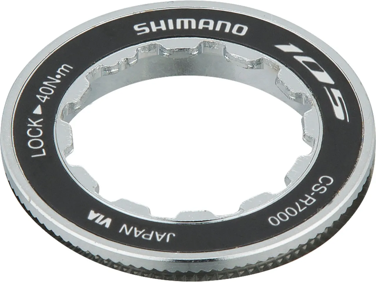 Shimano Verschlussring für 105 CS-R7000 11-fach, One_size Shimano Verschlussring für 105 CS-R7000 11-fach, One_size